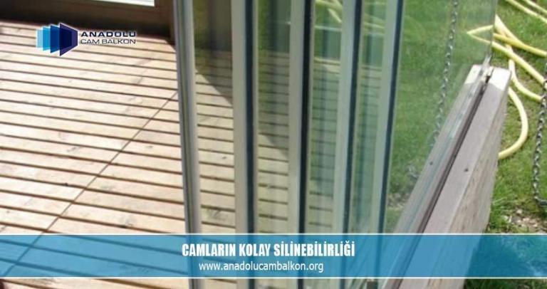 Camların kolay silinebilirliği