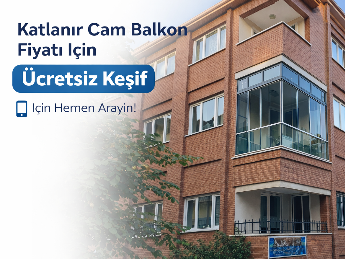 Veranda kapatma fiyatı için ücretsiz keşif