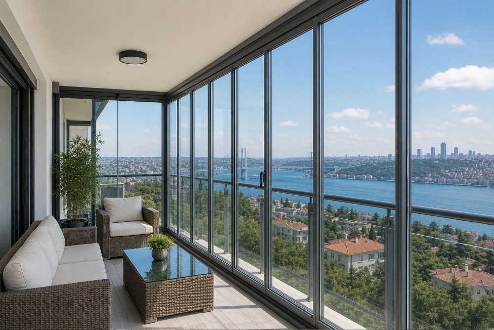 ısıcamlı cam balkon